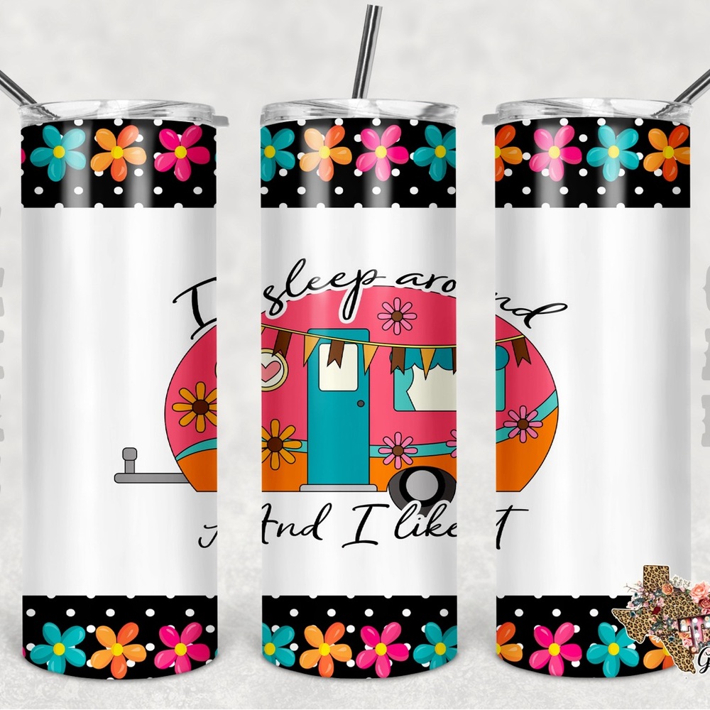 Retro Camper Tumbler